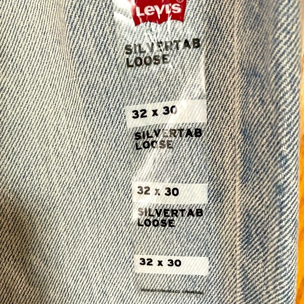 NEW Levi's SilverTab Loose Fit Jeans 100% Cotton W32 X L30 NEW